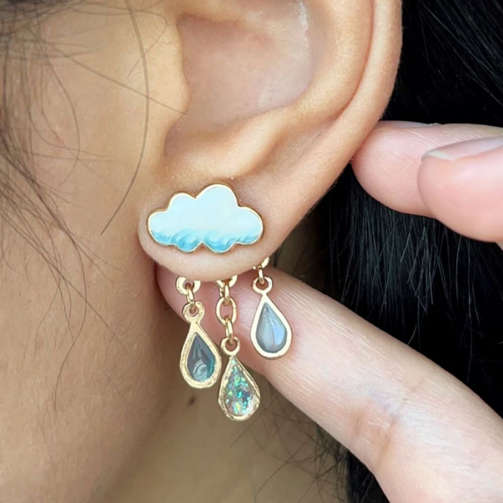 Golden Glow Drop Earrings™ (PAIR)