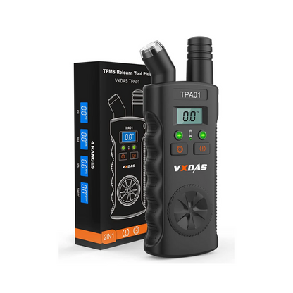 VXDAS TPMS Relearn Tool Plus Digital Tire Pressure Gauge 150 PSI,TPA01 2 in 1 TPMS Reset Sensor for G-M Buick/Chevy/Cadillac,Tire Monitor System Activation Tool 2022