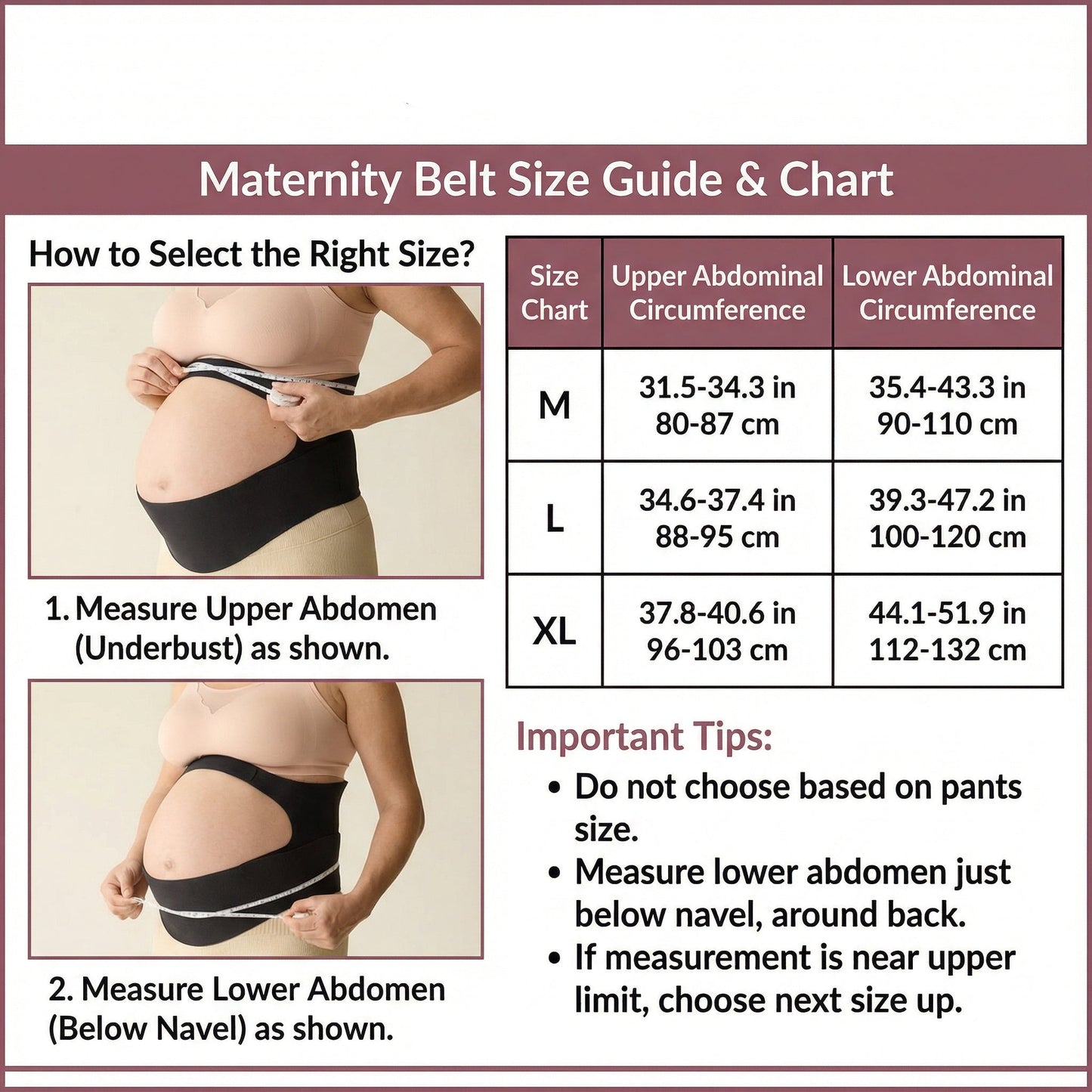 CradleBump Maternity Belly Band