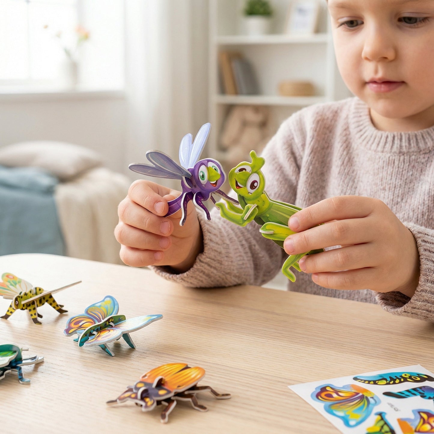 Buzzy Builders 3D Insect Building Set