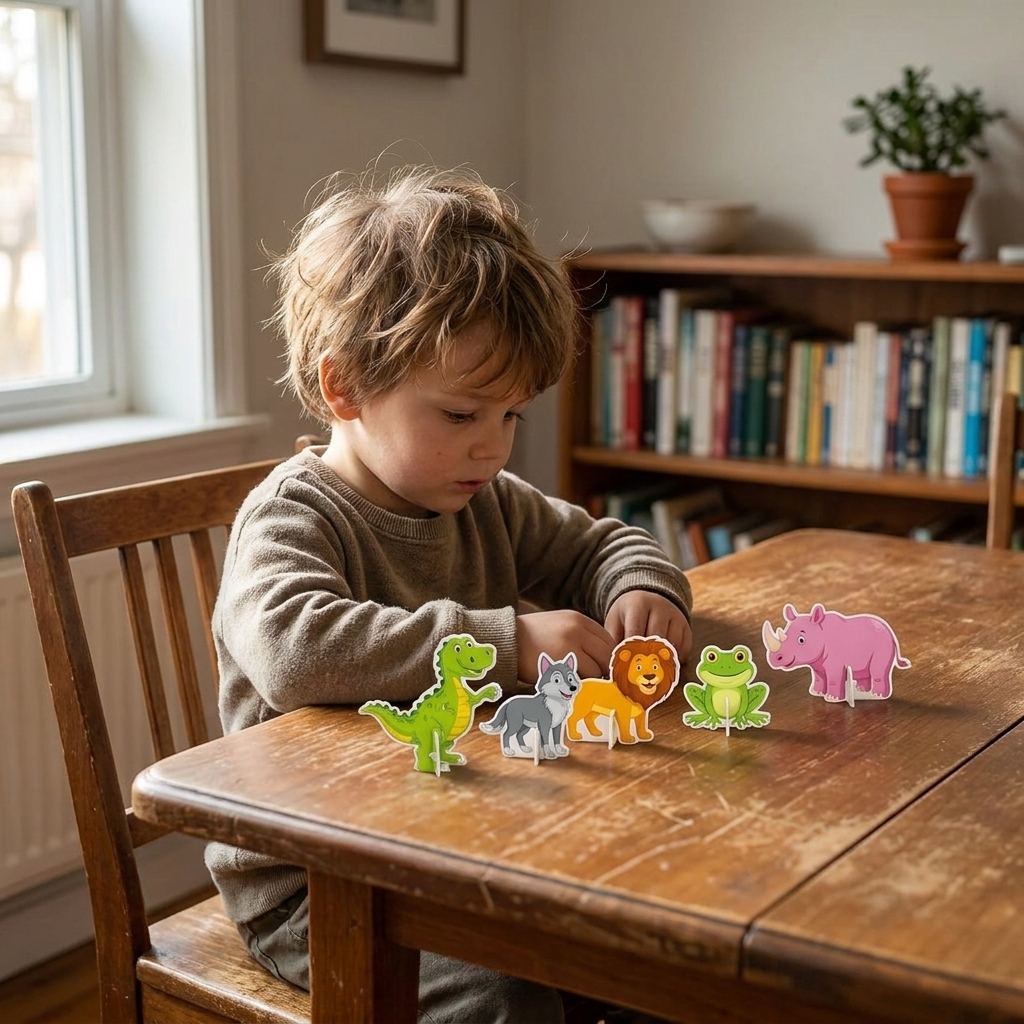 PopZoo 3D Puzzle Set