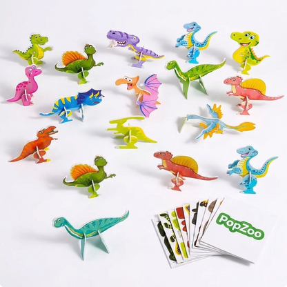 PopZoo 3D Puzzle Set
