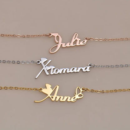 Personalized Abby Name Necklace