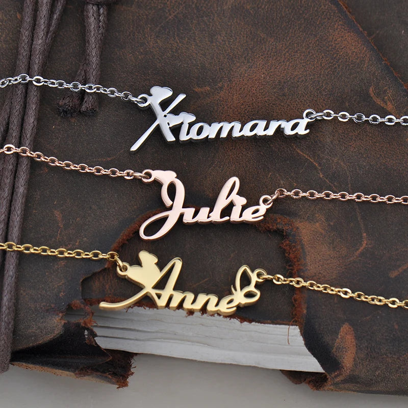 Personalized Abby Name Necklace