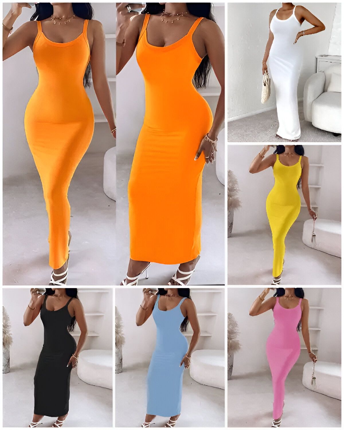 Rivelle Bodycon Maxi Dress